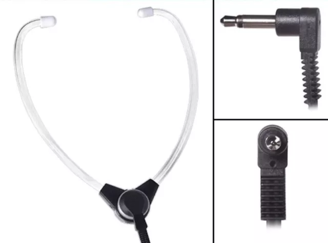 SH-50 SH50 Stethoscope Transcription Headset for SONY, Lanier, DVI, Olympus