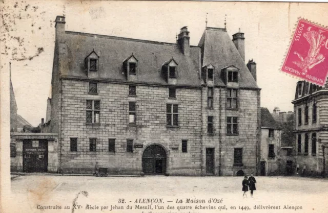 *8273 cpa 61 Alençon - la maison d'Ozé