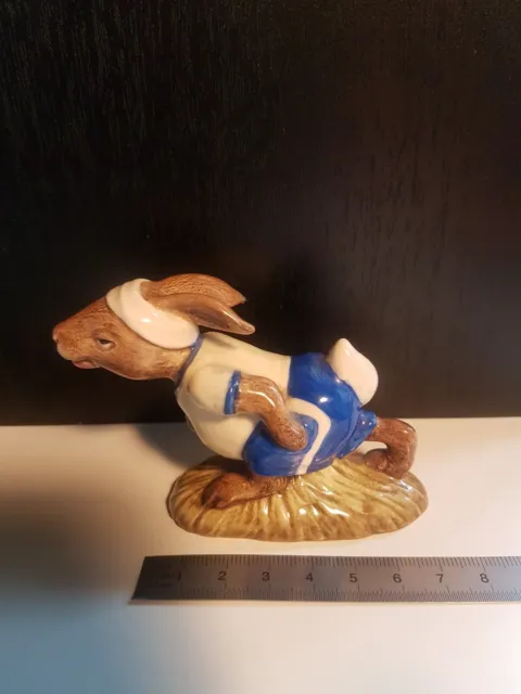 Figurine de collection  ROYAL DOULTON  ENGLAND  "jogging bunnykins"