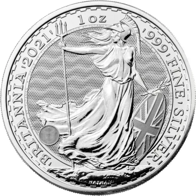 2020 1oz Silver BRITANNIA coin UK Royal Mint Bullion in coin capsules