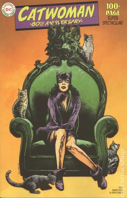 Catwoman 80th Anniversary 100 Page Super Spectacular 1C Charest 1950s NM 2020