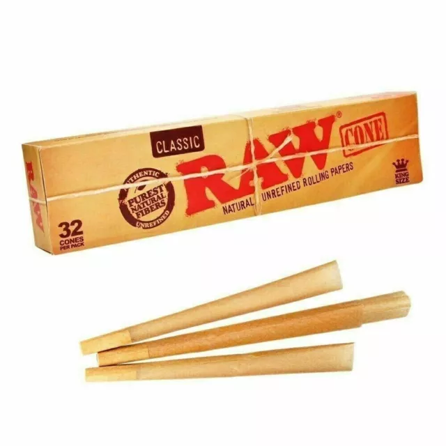 Raw king size cones classic Raw Pre Rolled Rolling Papers raw cones