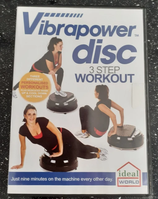 VIBRAPOWER DISC 3 Step Workout DVD Ideal World 14.99 PicClick UK