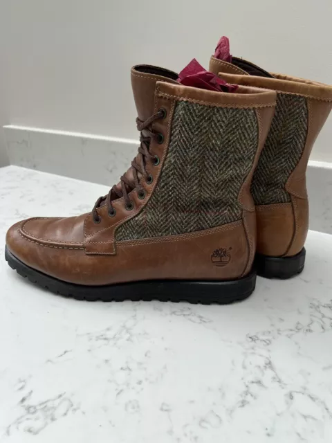 Harris tweed deals timberland boots