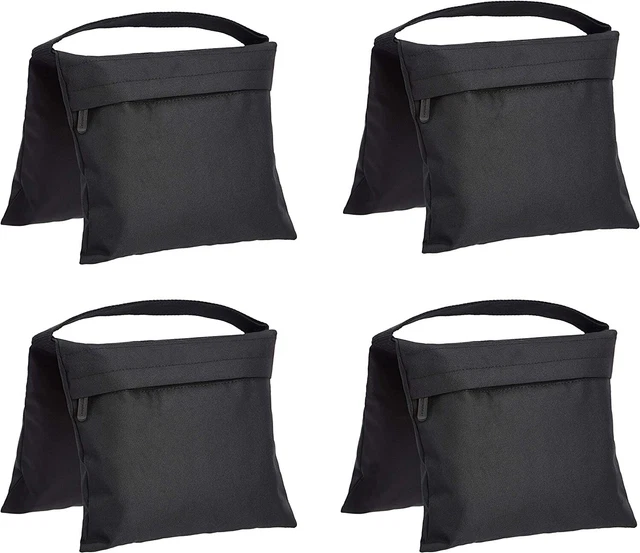 Neewer Bolso de arena de alta resistencia Bolsa de arena luz cámara fotografía exterior ect 4 PK NUEVO EN PAQUETE