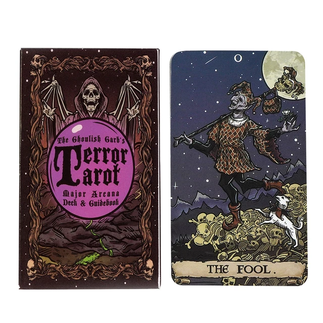 Tarot Card Mysterious Divination Deck Divination Oracle Deck Game Terror English