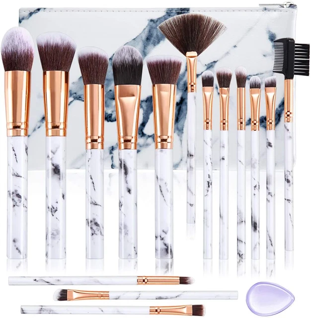 Pennelli Make up FILY DUAIU 15 Pennelli Professionali Sintetici Di Alta Qualità