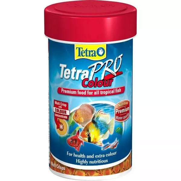 Tetra Pro Couleur Multi-Crisps Hautement Nutritifs Premium Tropical Poisson Food