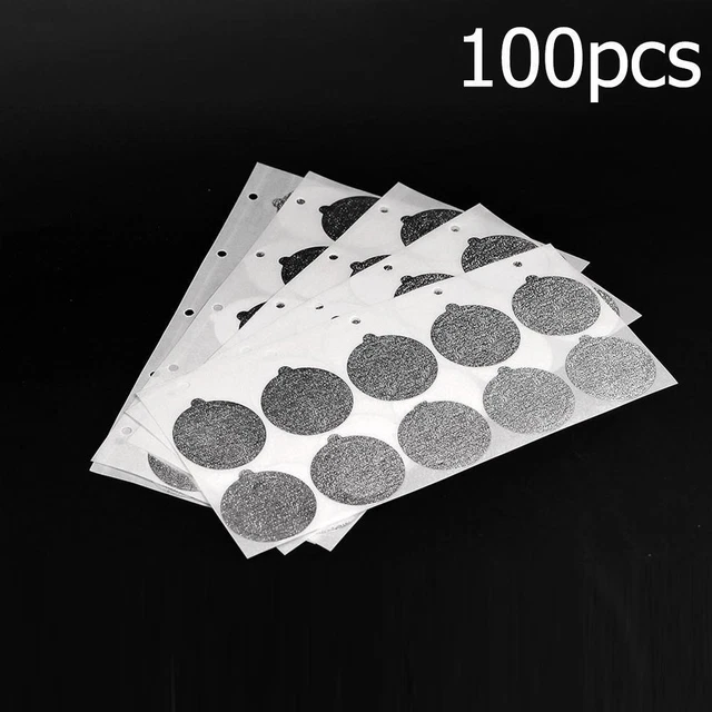 E# 100pcs Aluminum Lids Seals for Filling Refillable Nespresso Pods Coffee Films