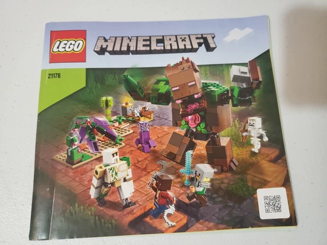 Lego minecraft 2025 jungle treehouse instructions