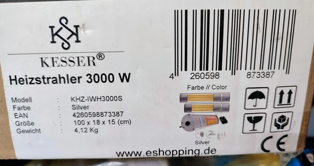 Kesser Infrarot Heizstrahler IR- 3000W-S 3
