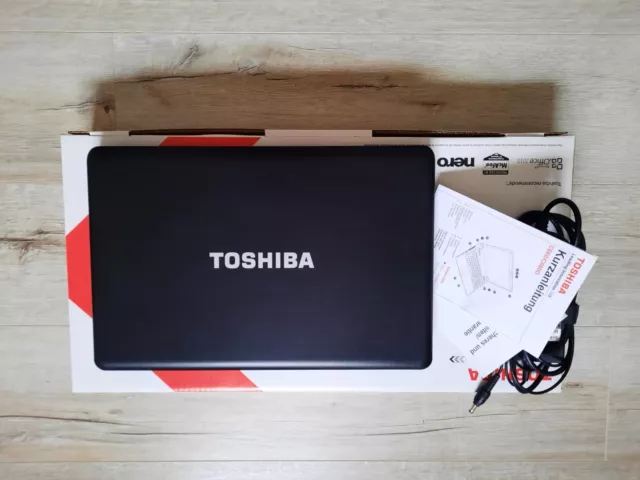 Notebook Toshiba Satellite C660-10E Laptop Intel Dual Core Computer PC LED-HD