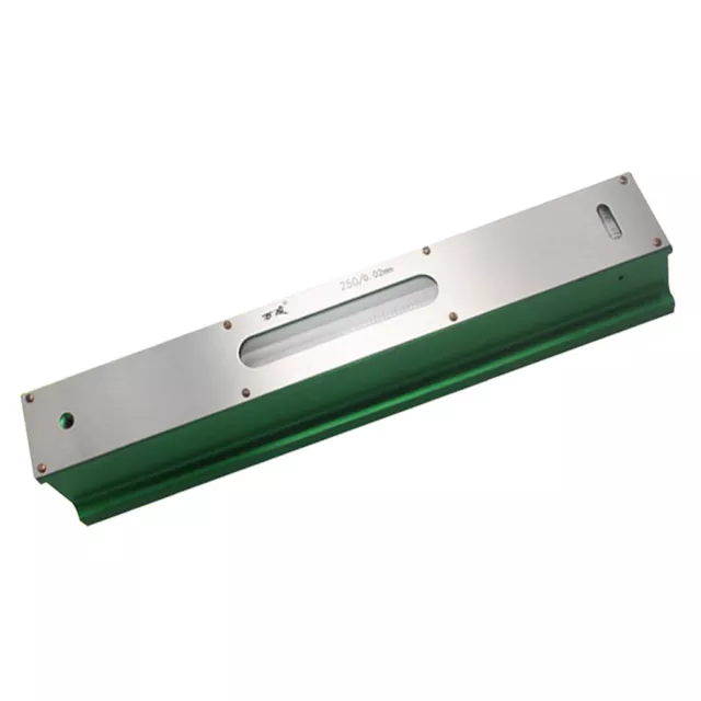 Precision Level Bar Leveler, High Accuracy 0.02mm, with Storage Case 250mm