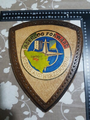 Crest Aderlog Forward Missione Bosnia And Herzrgovia Sarajevo RARITÀ 