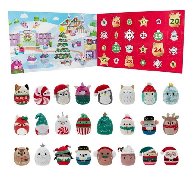 JAZWARES SQUISHVILLE HOLIDAY Advent Calendar 2023 In Handdamaged Box
