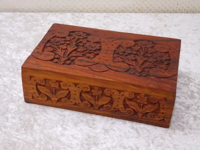 Ö9uzz2 - Madera Caja Grifón Caja Vintage - Handgefertigt