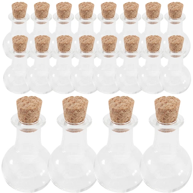 200Pcs Sicher Glas Flaschen Mit Kork Für Geschenk Hause Freunde Schmücken 2