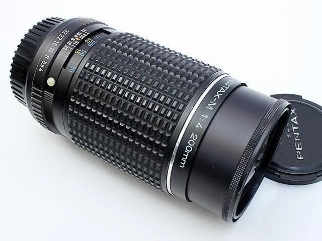 Pentax smc PENTAX-M 200mm F4 Mf Téléphoto Prime Objectif Excellent De Japon F/S