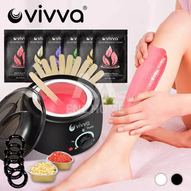 VIVVA Pro500 Wax Warmer Heater Paraffin Pot Heater Hair Removal Salon Beauty Kit