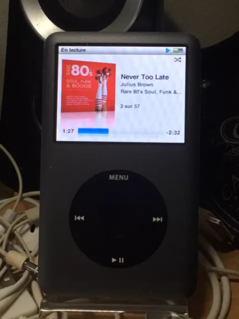 APPLE IPOD CLASSIC 80GO  Sans CABLE