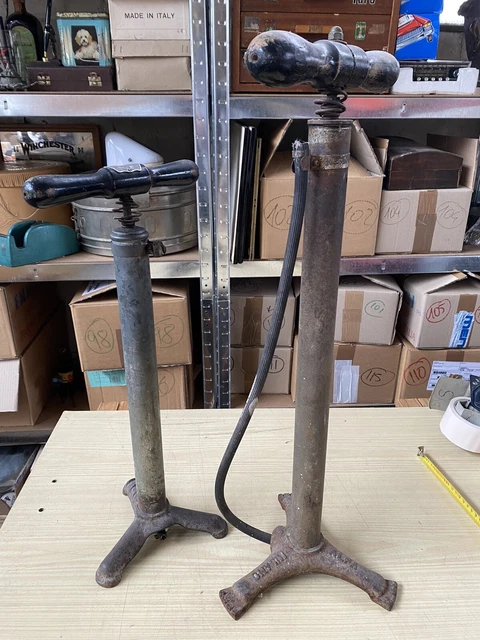 Pompe bicicletta Corsa vintage officina Sebac Alfa Milano epoca Collezione