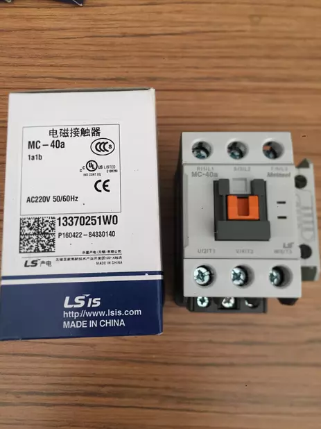 1PCS LS MC-40a MC40a CONTACTOR IN BOX -NEW FREE SHIPPING *L01