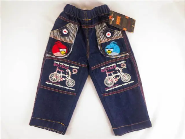 Chrildrens Jeans Boys Toddler Baby Kids Trousers Pants Various Sizes