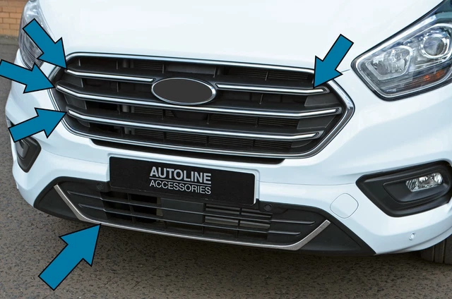 Ford Transit Custom Chromteile Chrom Nebelscheinwerfer Verkleidung Für Ford Transit Custom 2012-2017 Chromblende Ford Transit