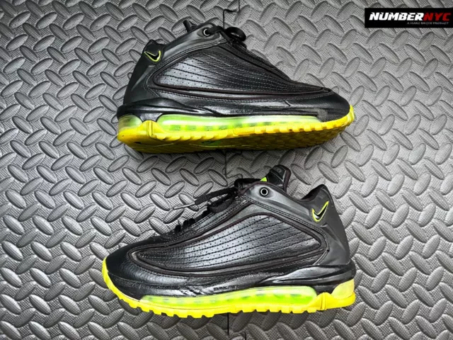 Nike Air Griffey Max GD 2 Black Neon Electric Green Size 4.5Y Youth 395867-003