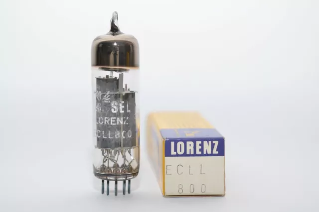 Vintage SEL Lorenz ECLL800 Radio-End-Röhre, Audio HiFi Tube, Valve, NIB NOS
