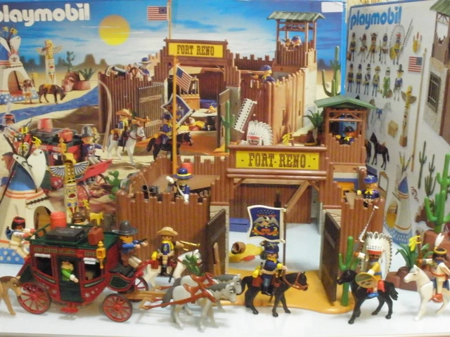 Playmobil Oeste Fuerte Playmobil AÃ±años 90 Playmobil Fort Fuerte