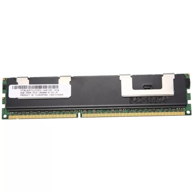 4GB DDR3 Memory  PC3-10600R 1333MHz 2Rx4 1.5V ECC 240-Pin Server 3346