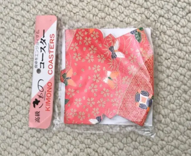 Japan Kimono Coasters, see the pictures