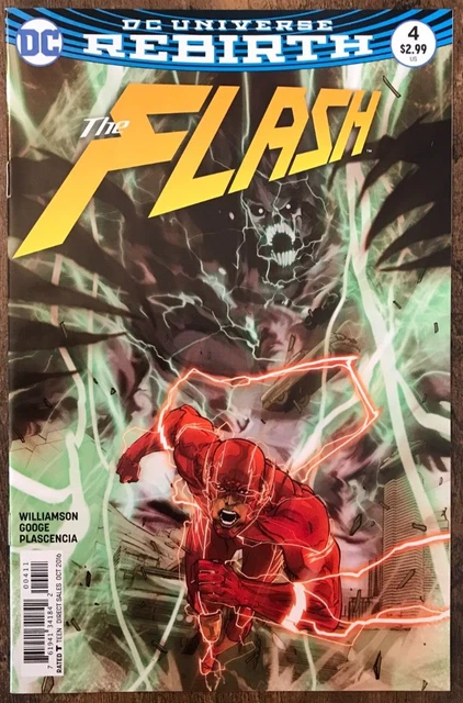 The Flash #4 By Williamson Black Hole Barry Allen DCU Rebirth Variant A NMM 2016