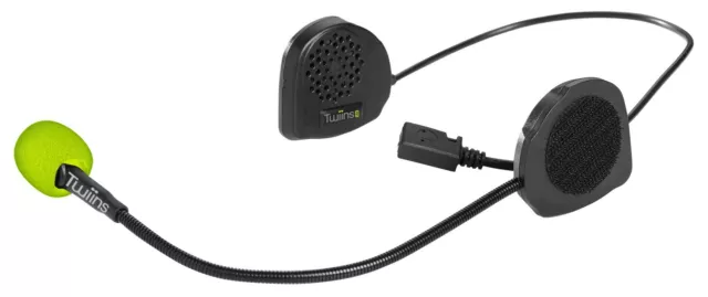 TWIINS D2 Mains-Libres Bluetooth Communication Système UK Neuf 2022