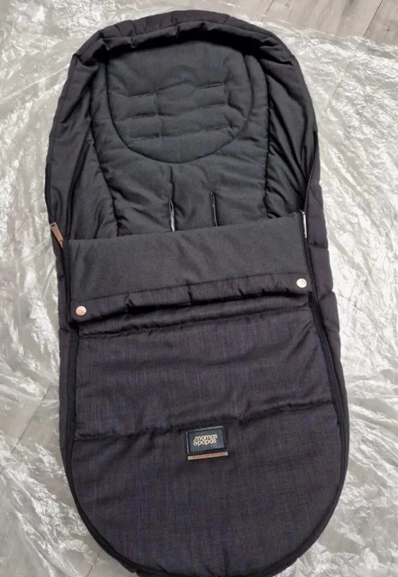 Mamas & Papas Pram Flip XT3 Cosytoes Footmuff Ocarro  XT2 BLACK COPPER _clean_