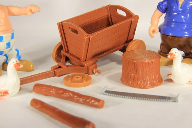 Figurine Play Astérix : Arborix Et Dentifix Par Ceji (1980) - Occasion