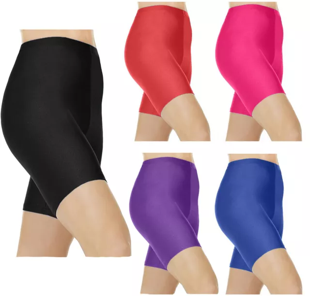 Girls Cycling Shorts Stretchy Children Swimming Ballet Gym Dance Age 5-13 Yrs