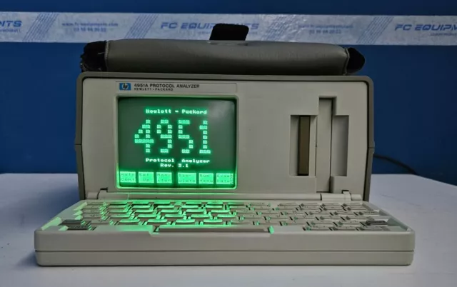 HP Agilent Keysight 4951A Protocol Analyzer + 18173A Interface RS232C / V.24