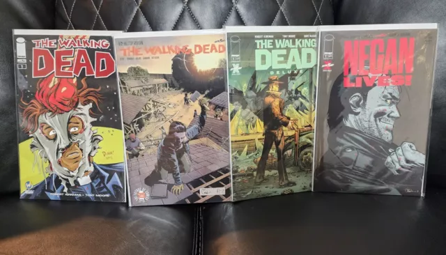 The Walking Dead Comic Book Lot Of 4. AMC. Image Comics. Skybound.