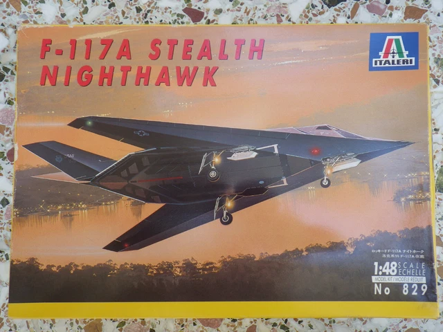 TAMIYA - 61059 - Lockheed F-117A Nighthawk - 1/48 + Extras EUR 112,48