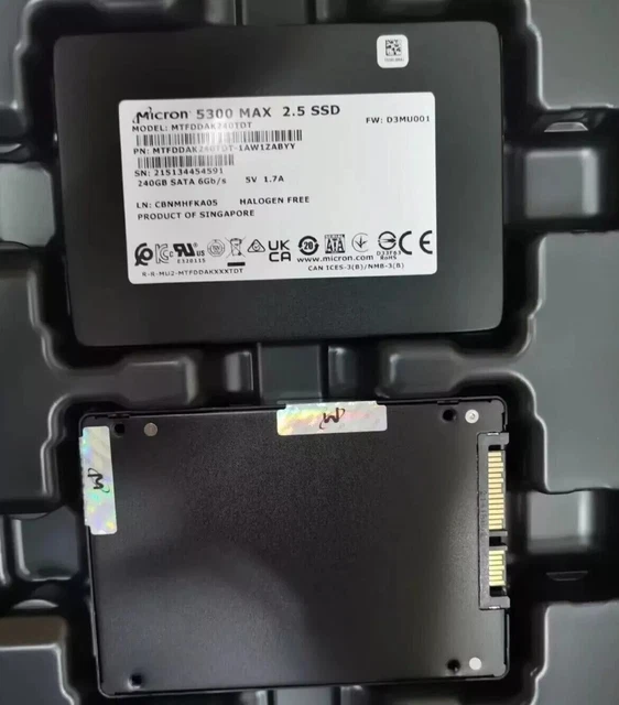 5200 Max 5dwpd Micron 5200 MAX TB SATA Enterprise Solid State Drive