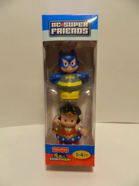 Fisher-Price Little People DC Super Friends  Wonder Woman & Batgirl   New in Box