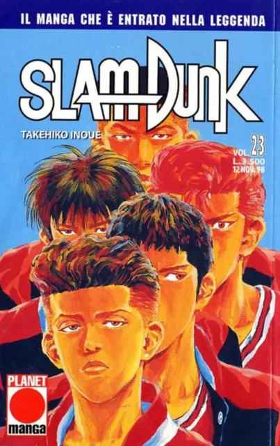 Slam Dunk n.23 di Takehiko Inoue - Prima Edizione Planet Manga