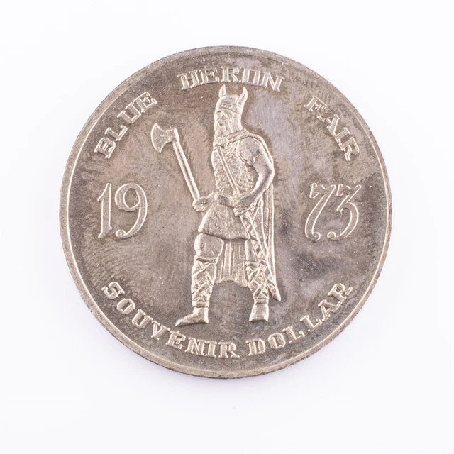 $1 1973 Barrhead Alberta AB50 Canadian Municipal Token