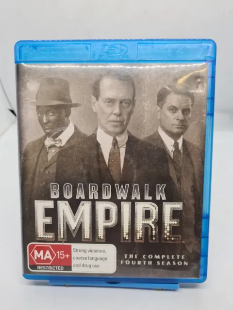 Boardwalk Empire The Complete Fourth Season - 4 Blu-ray Disc Set VGC REGION B