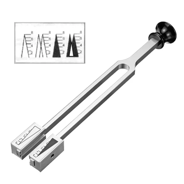 Stimmgabel mit Fuß Neurologie C128 C64Hz nach Rydel Seiffer Vibrationsgabel nue