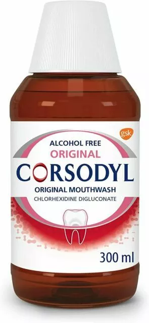 Corsodyl Mundwasser alkoholfrei Original 300ml