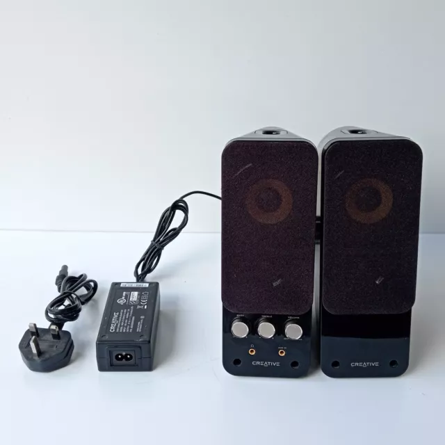 Creative Gigaworks T20 Series II Computer Active Speakers 3.5 mm Headphone Jack 2