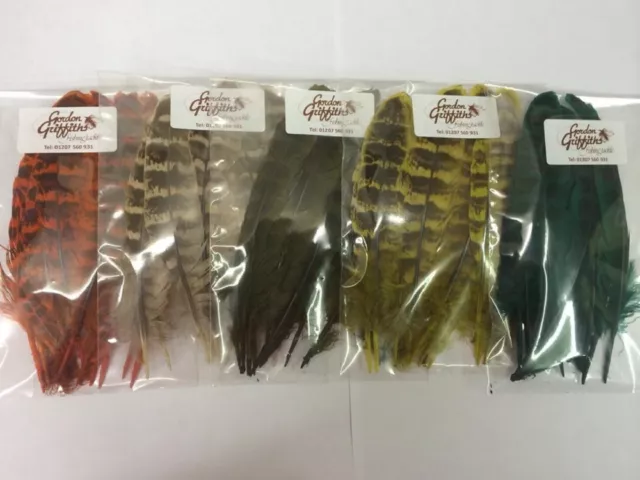 Hen Pheasant Wing Quills - Gordon Griffiths - 10 per pack